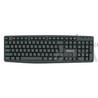 Проводная клавиатура Defender Concept HB-164 RU,черный,104+FN,1.8м (1/20)