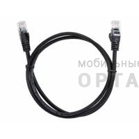 Патчкорд литой iOpen  UTP кат.5е 1,5м черный <ANP511_1.5M_BK>