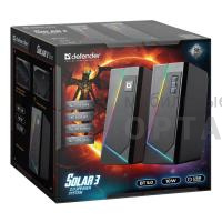 Акустическая 2.0 система DEFENDER Solar 3 10Вт, BT/Light питание от USB (1/18)